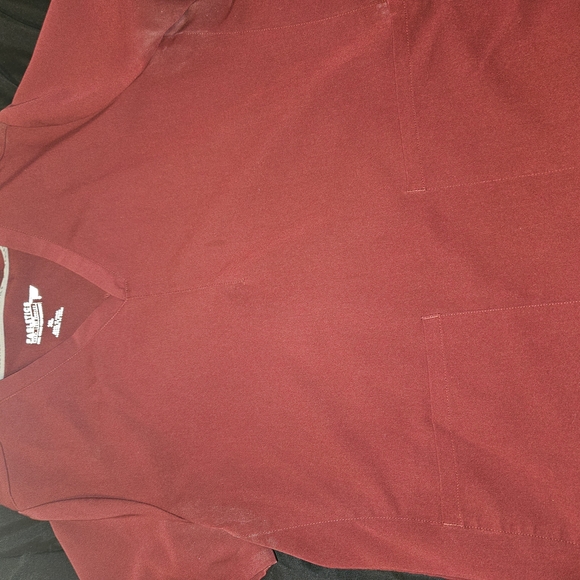 Fabletics Maroon Scrub Set XL/XLP - Picture 3 of 7